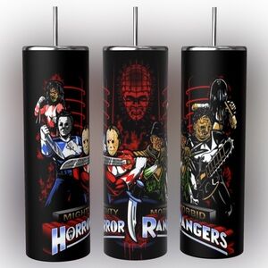 20oz HORROR RANGERS SUBLIMATED INSULATED STAINLESS STEEL TUMBLER